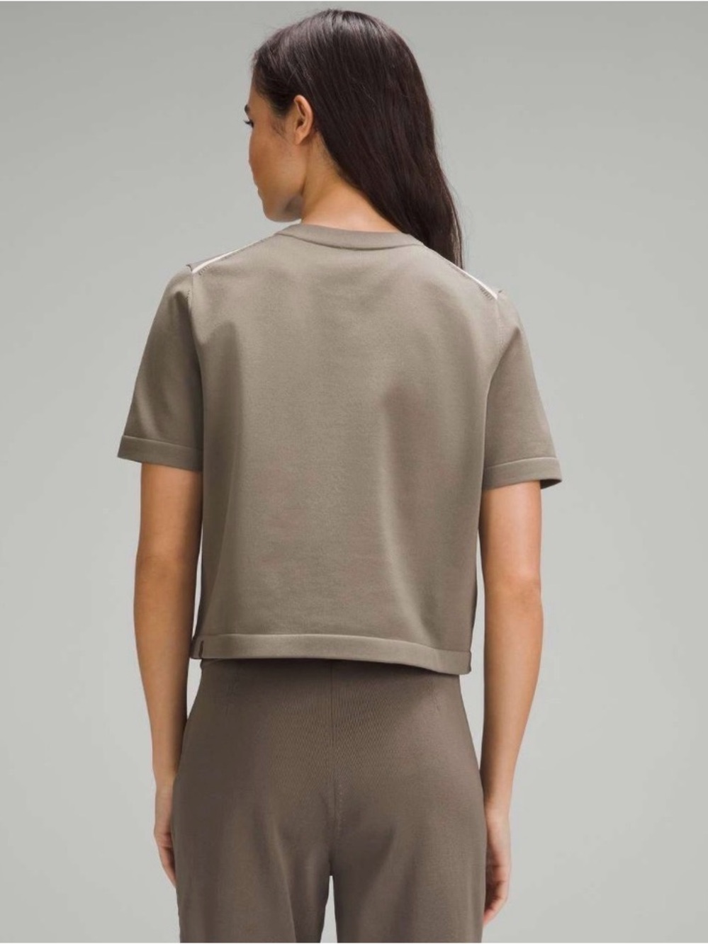 Lululemon boxy knit t-shirt